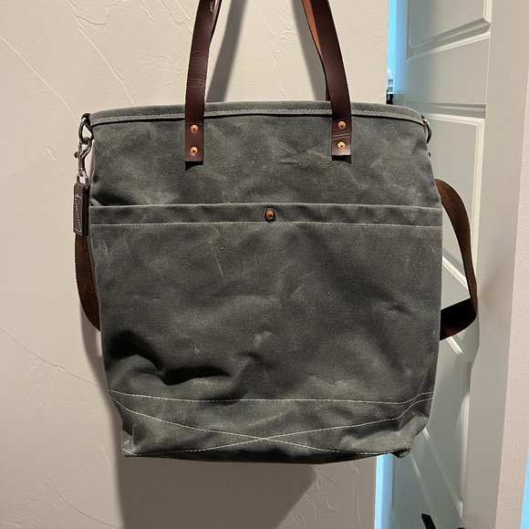 Waxed Canvas Tote (From Etsy) - Picture 2 of 4